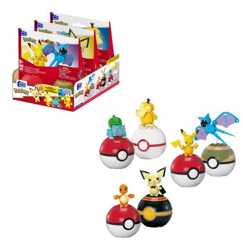 MEGA POKEMON Poke Ball (Confezione da 2pz) In espo da 3pz…x3